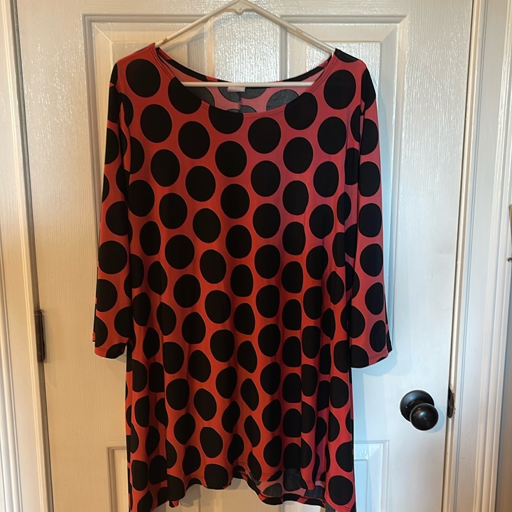 Polka dot tunic